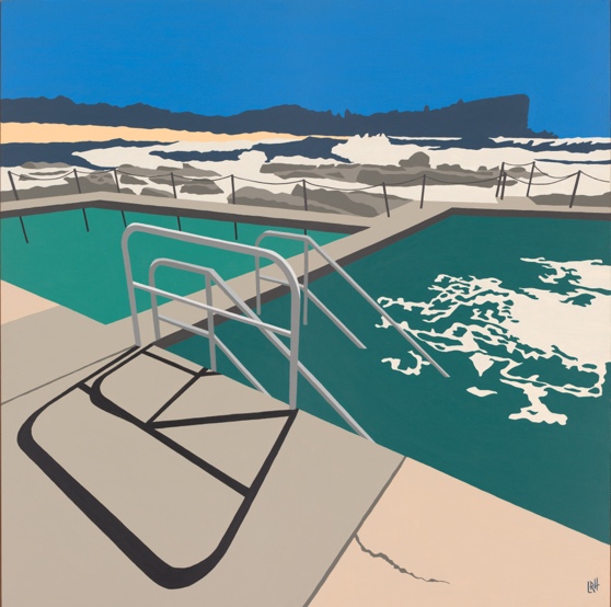 Sun-Warmed Concrete, Avalon Rockpool